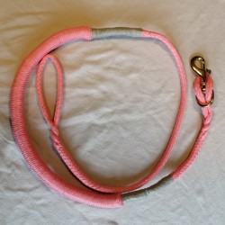 Canicross Leine rosa Ultra-Light Länge 2m