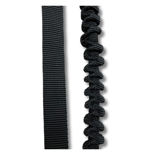 Halsband schwarz & blaue Pfötchen